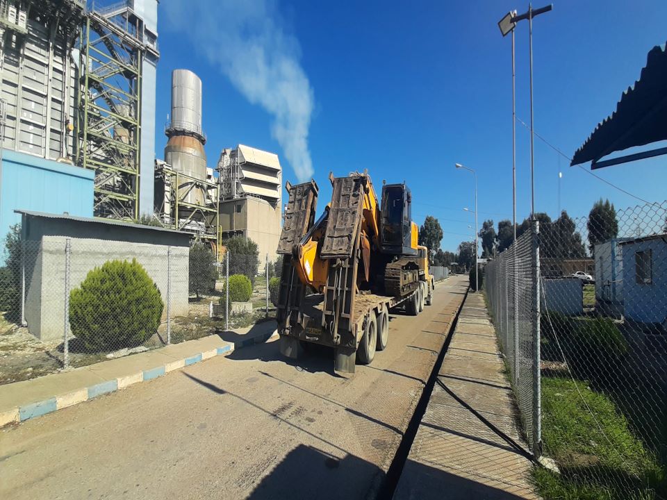 Installation project of temporary diesel fuel system of Shahid Salimi Neka power plant