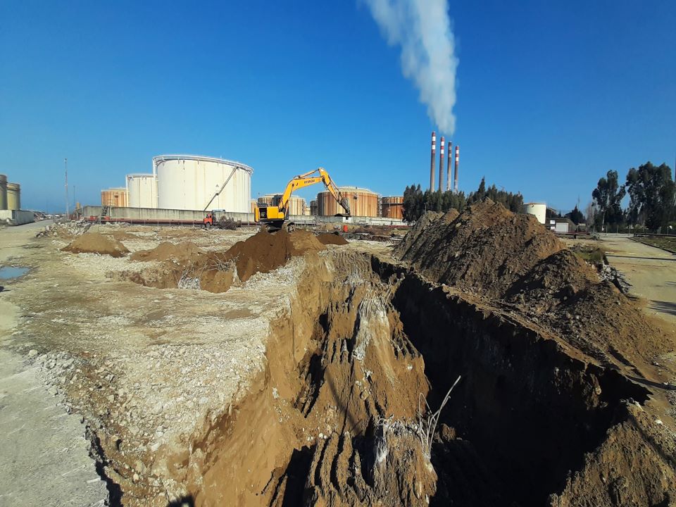 Demolition project, preparation, leveling and removal of obstacles of Neka combined cycle power plant development project