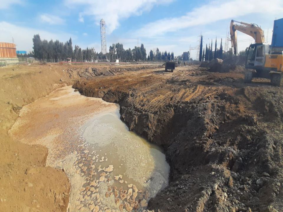 Demolition project, preparation, leveling and removal of obstacles of Neka combined cycle power plant development project