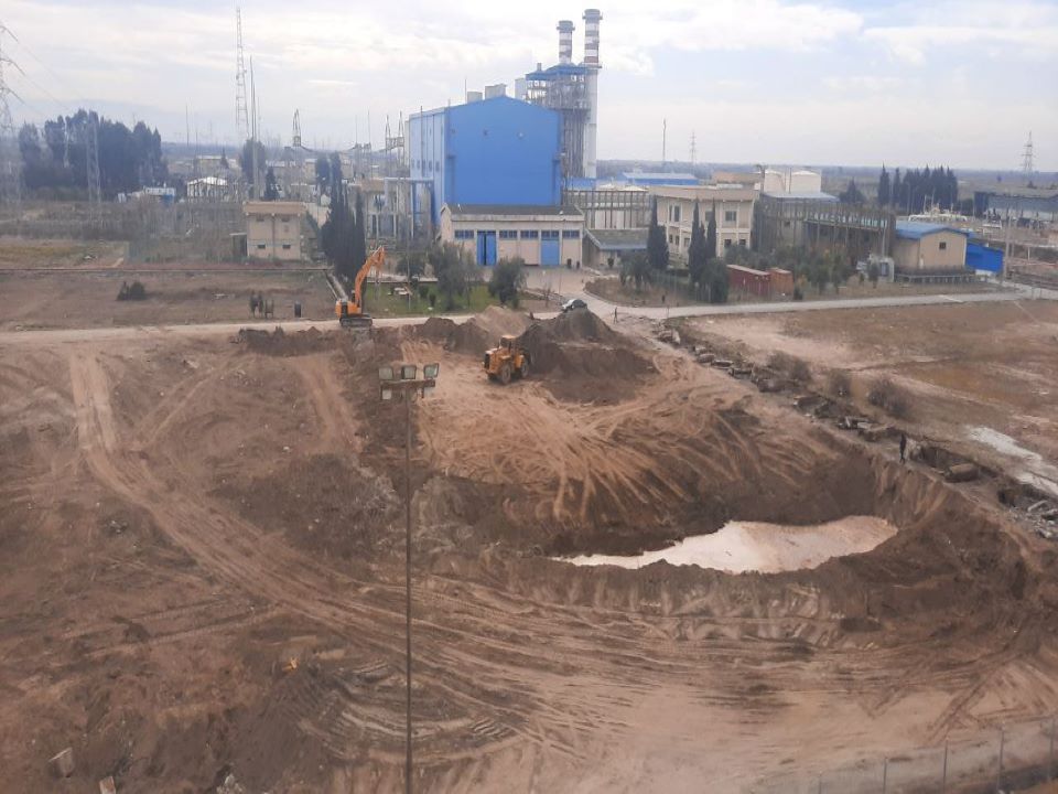 Demolition project, preparation, leveling and removal of obstacles of Neka combined cycle power plant development project