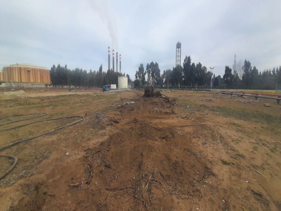 Demolition project, preparation, leveling and removal of obstacles of Neka combined cycle power plant development project