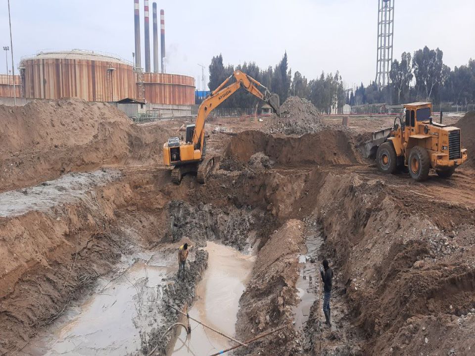 Demolition project, preparation, leveling and removal of obstacles of Neka combined cycle power plant development project