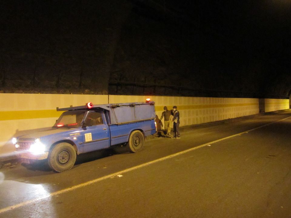 Upgrading the lighting system of Vana and Takvar road tunnels in Haraz