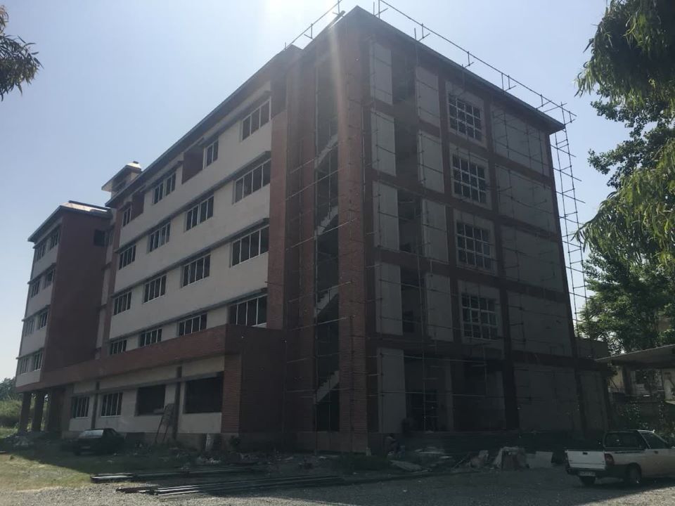 Construction of the Faculty of Electrical Engineering, Noshirvani University of Technology, Babol