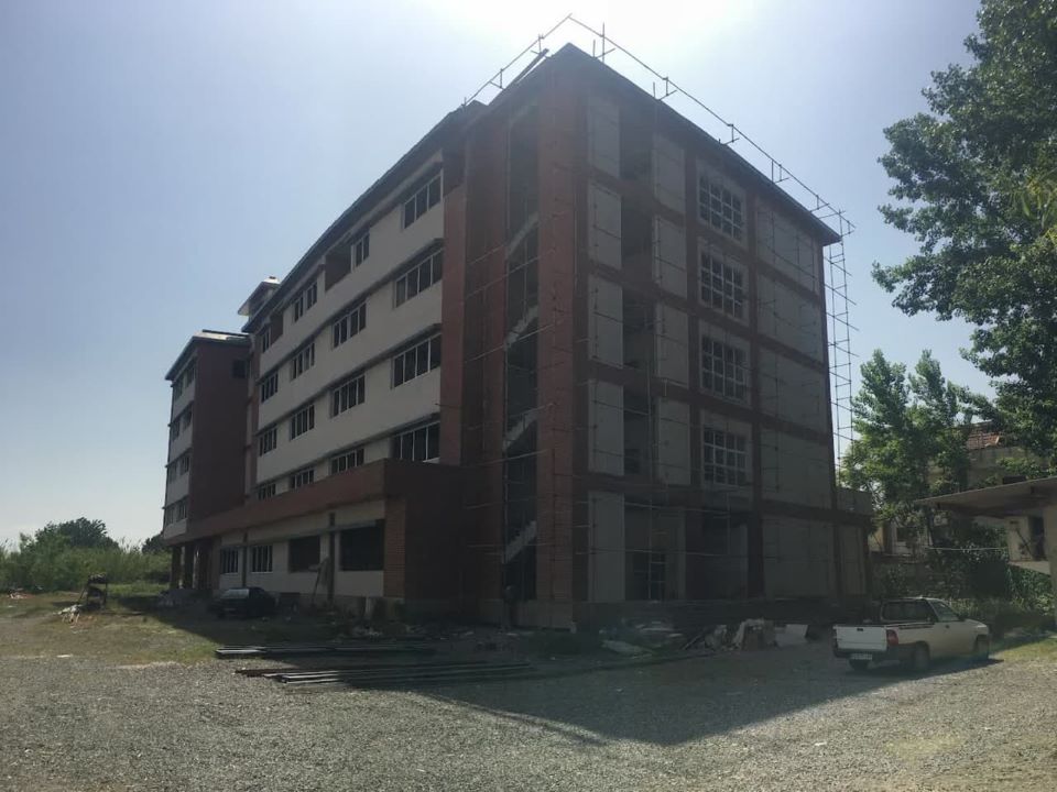 Construction of the Faculty of Electrical Engineering, Noshirvani University of Technology, Babol