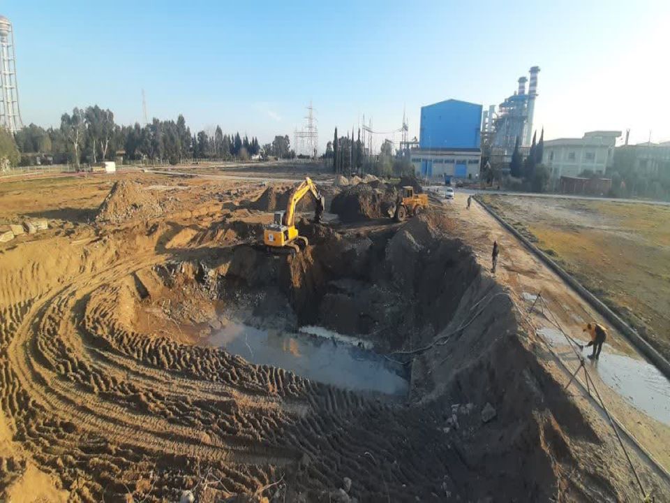 Demolition project, preparation, leveling and removal of obstacles of Neka combined cycle power plant development project