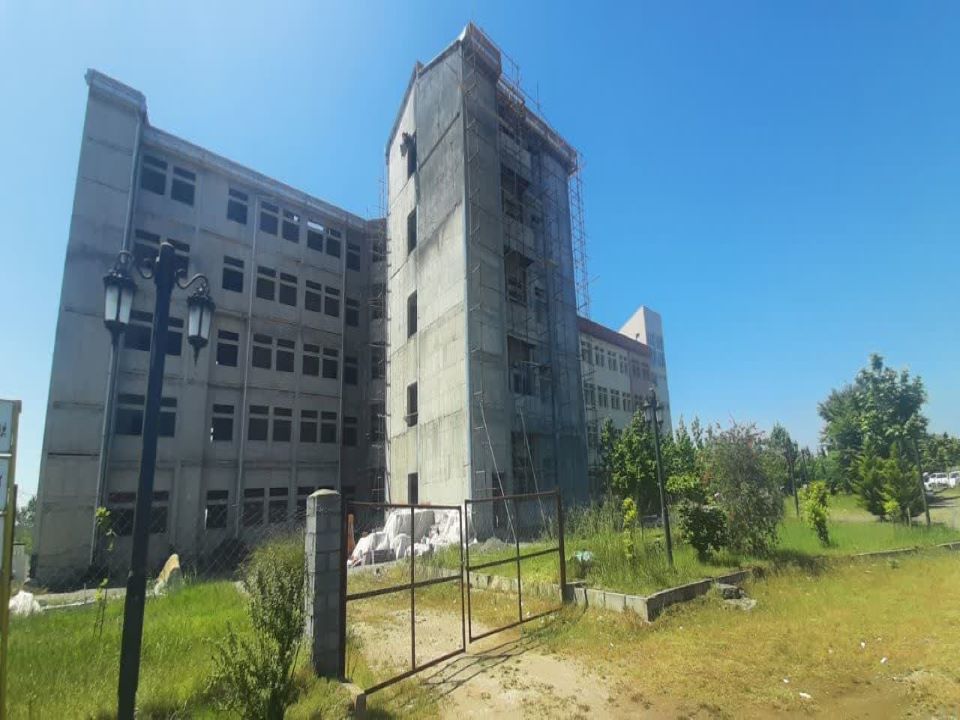 Construction of the professors’ building of Mazandaran University