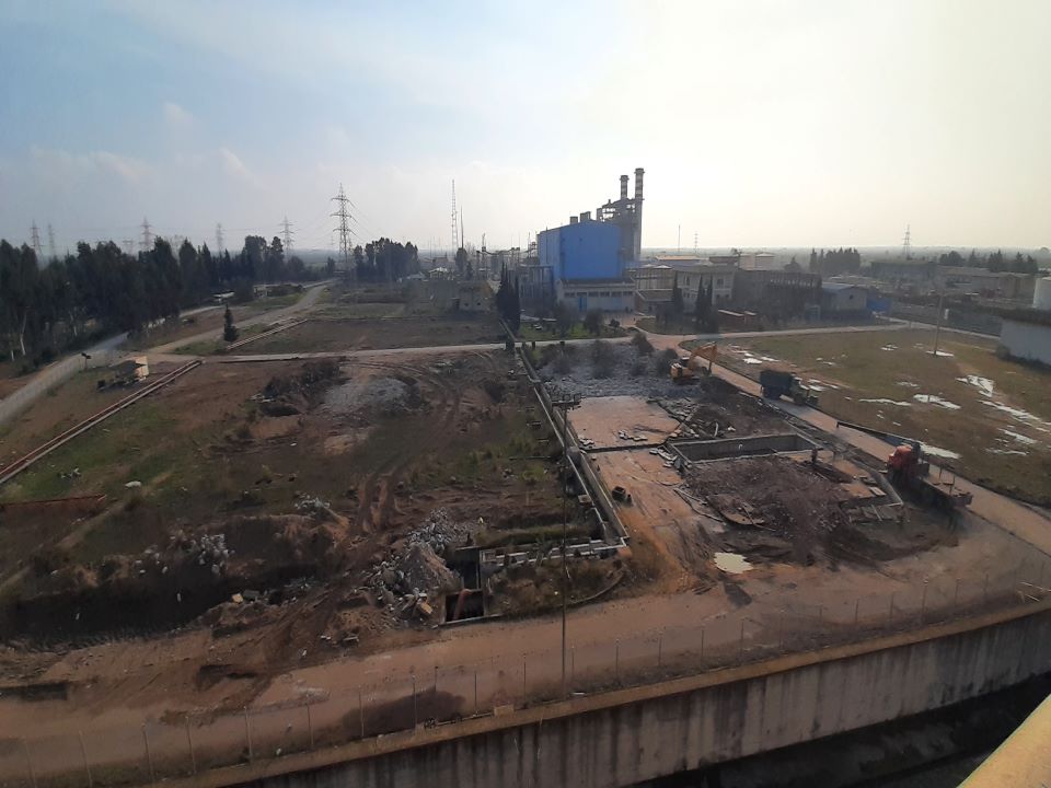 Demolition project, preparation, leveling and removal of obstacles of Neka combined cycle power plant development project