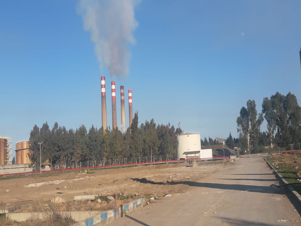 Installation project of temporary diesel fuel system of Shahid Salimi Neka power plant