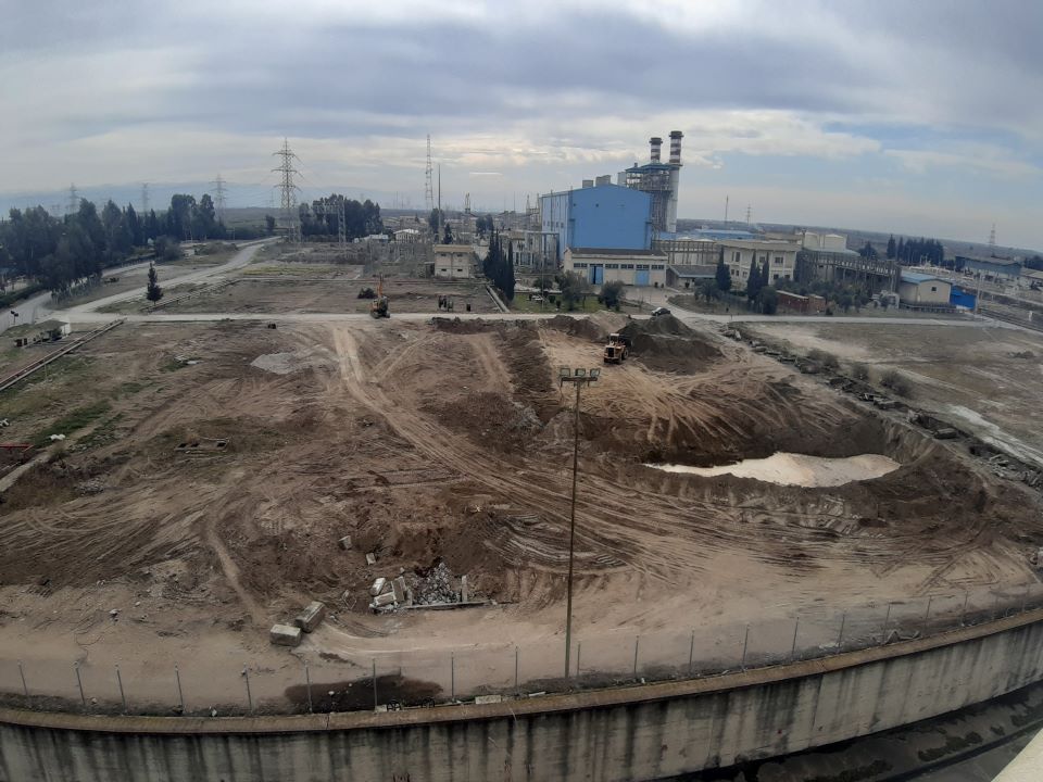 Demolition project, preparation, leveling and removal of obstacles of Neka combined cycle power plant development project