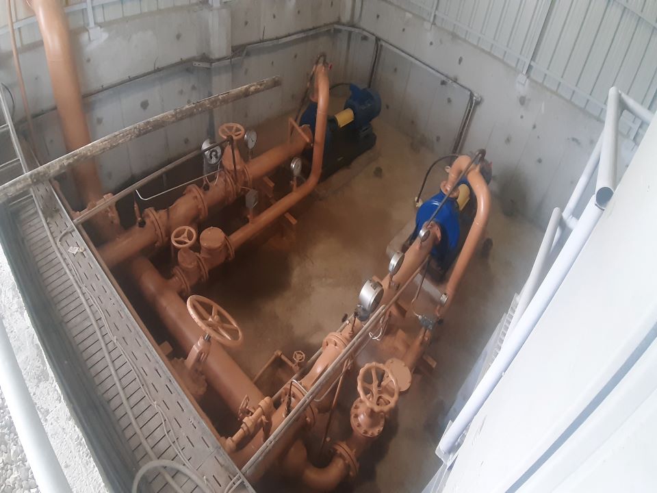 Installation project of temporary diesel fuel system of Shahid Salimi Neka power plant